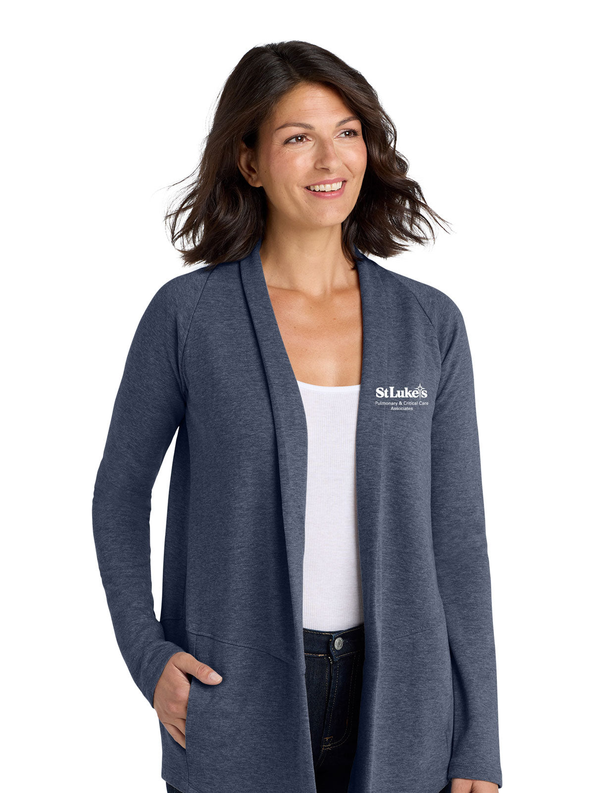 Port Authority Women's Interlock Cardigan - L807 - PC-Care