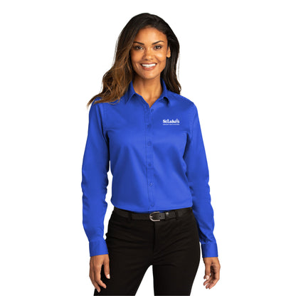 Port Authority® Women's Long Sleeve SuperPro React - LW808