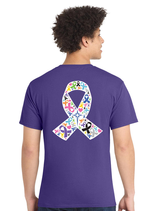 Port & Co Core Blend Tee (Fight Cancer) - PC55 - Cancer Center
