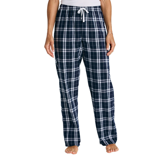 District Women’s Flannel Plaid Pant (No Logo) - DT2800