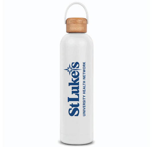 Allegra Bottle with Bamboo Lid - 33 oz.